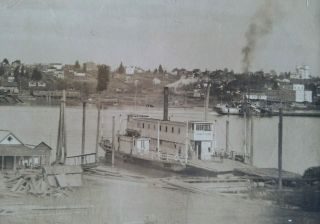 Rppc James John Ferry,  Williamette River,  St Johns,  Linnton,  N.  Portland,  Oregon