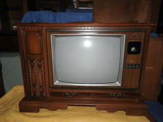 Vintage Rca Xl - 100 Console Tv 25 " Model Gc 744 L
