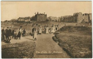 The Golf Links,  St.  Andrews - Fife Postcard (p4507)
