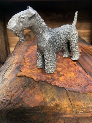 Blue Keene Terrier Figurine