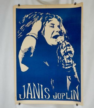 Vintage 1969 Janis Joplin Poster - 81810