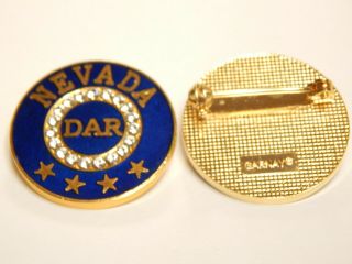 DAR NEVADA STATE MEMBERSHIP PIN - LAST ONE - LISTING WILL END ON 12/31/20 3