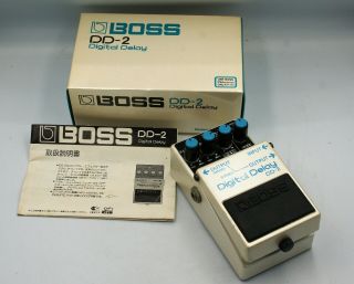Boss Dd - 2 Digital Delay Vintage Guitar Effect Pedal Mij W/box Express F/s