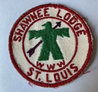 Boy Scout Oa 51 Shawnee Lodge Vintage Round