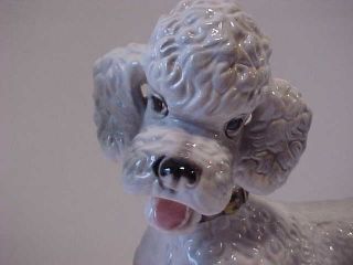 Keramos Rosenthal porcelain poodle large dog figurine 2