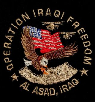 Operation Iraqi Freedom Usmc Us Army Usn Usaf Al Asad Sweatshirt Sz 2xl Nypd