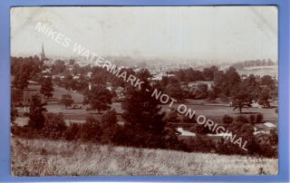 Rare 1908 Tank Meadow Ross - On - Wye Herefordshire Local Rp Photo Postcard