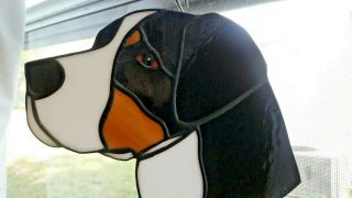 Stained Glass Dog - Greater Swiss Mt.  Dog