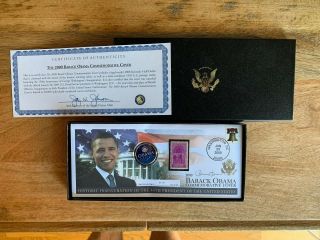 Limited Edition Barack Obama Inauguration Commemorative Coin Franklin