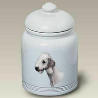 Bedlington Terrier Ceramic Treat Jar Tb 34131