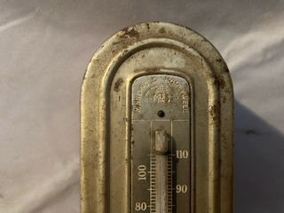 Vintage Minneapolis Honeywell Regulator Co Thermostat Steampunk Clock Timer Old 3