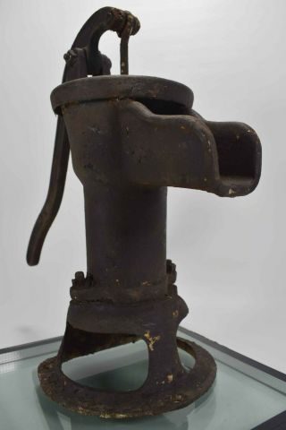 Vintage Cast Iron Hand Well Water Pump / Cistern Pump / Pitcher Pump Lancaster
