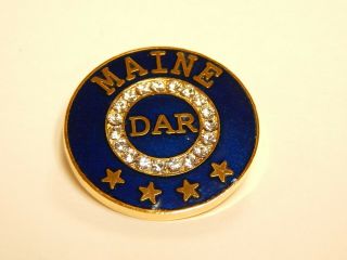 Dar Maine State Membership Pin - Last One - Holiday Gift Wrap