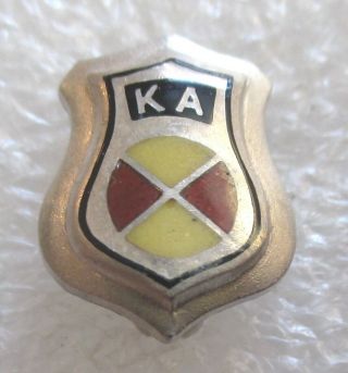 Vintage Kappa Alpha Order Ka Fraternity Pledge Pin