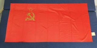 Flag Ussr Soviet Union Large Red Emblem Hammer And Sickle Banner Big 160х80cm