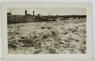 Rppc 1912 Flood At Wausau Wisconsin Railroad Wreckage Viola Johnson Postcard P8