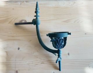 Vintage Antique G.  E.  Co Electrical Wall Sconce Indoor Outdoor Light Fixture Iron