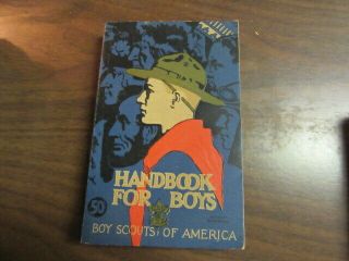 Handbook For Boys Feb.  1938 Printing Mb1