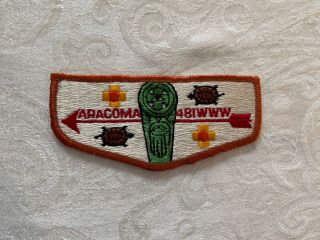 Aracoma Oa Lodge 481 S1 First Solid Flap