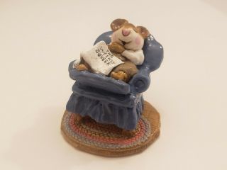 Wee Forest Folk Forty Winks Blue Chair M - 159