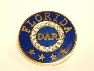 Dar Florida State Membership Pin - Very Limited Inventory