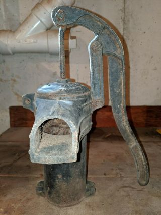 Vintage Water Well Hand Pump Cast Iron - Fwm & Co.