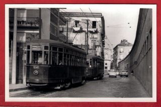 Tram Photo - Atan Napoli 1046/1026: 1930s Peter Witt Cars: Borelli - Naples 1969
