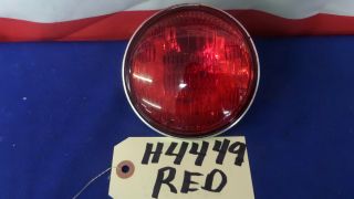 H4449 Red Glass Par 36 Beam Bulbs 12 Volt 55 Watt