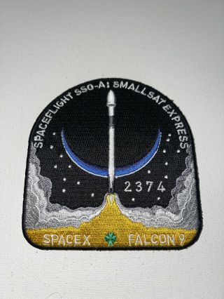 Authentic Spaceflight - Spacex Falcon - 9 F - 9 Iss Nasa Employee Patch Sso - A Rare