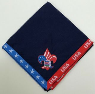 2019 World Scout Jamboree Usa Boy Scouts Of America Contingent Neckerchief Scarf