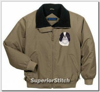 Japanese Chin Embroidered Challenger Jacket Any Color