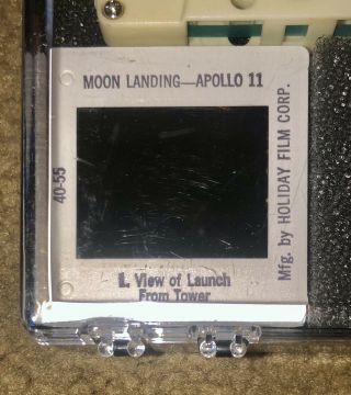 NASA Moon Landing Apollo 11 Finley Holiday Cassette Tape Color Slides Narration 3