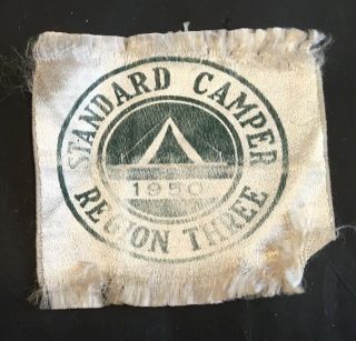 1950 Region Three Standard Camper Patch