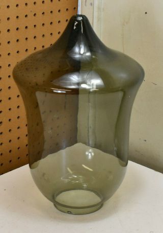 Antique Glass Street Light Pole Lamp Globe From Lebanon Pa Courthouse