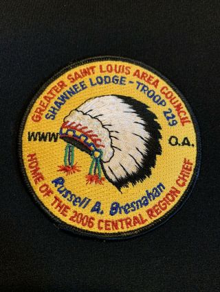 Home Of The 2006 Central Region Chief Troop 229 Greater St.  Louis Shawnee Lodge