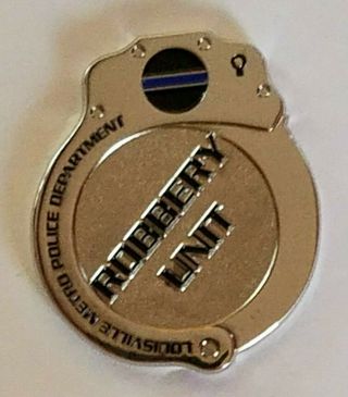 Kentucky State Louisville Metro Police Lmpd Robbery Detective Challenge Coin