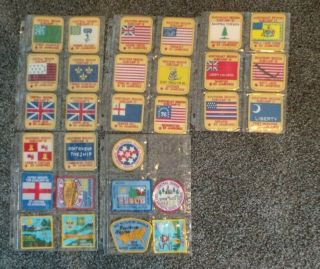 Bsa Boy Scout National Jamboree 1993 Subcamp And Region Patches - 29 Patches