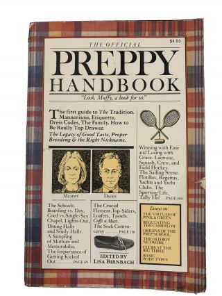 The Official Preppy Handbook Book