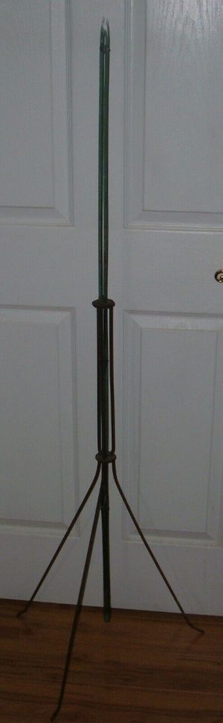 Unusual Antique Victorian Copper Lightning Rod Weathervane Check It Out