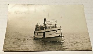 Tacoma Wa Puget Sound Mosquito Fleet Vashon Ii Rppc 1918