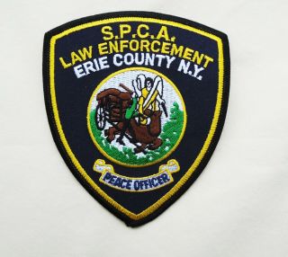 S,  P,  C.  A Humane Society Erie County York Peace Office Patch