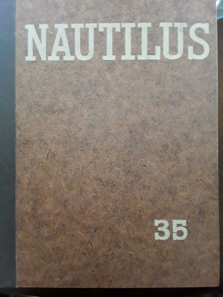 1935 Yearbook Roosevelt High School Fresno Nautilus