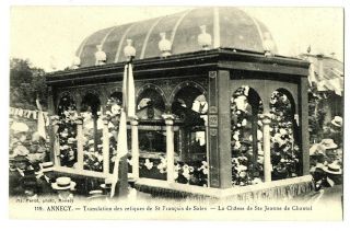 Cpa 74 Haute - Savoie Annecy Translation Des Reliques De St - François De Sales