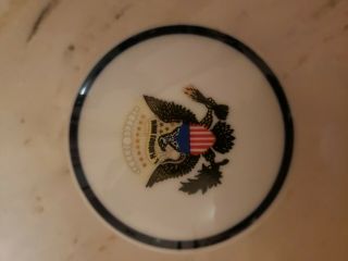 Ronald Reagan Presidential Seal Gold Signature Ceramic Box 40th President