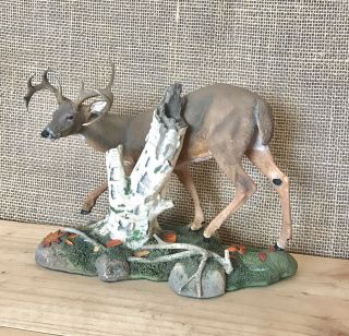 The Danbury Nick Bibby One More Step Deer Stag Figurine Figure Fall Statue