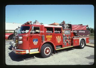 York City Squad 1 1982 American La France Pumper Fire Apparatus Slide