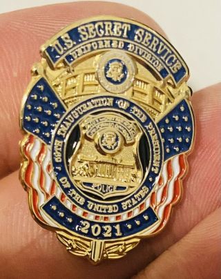 Sought After - Usss Secret Service - Usss 2021 Presidential Inauguration Lapel Pin