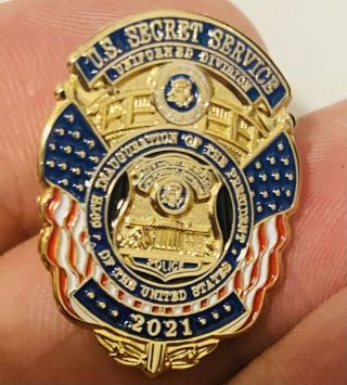 Sought After - USSS Secret Service - USSS 2021 Presidential Inauguration Lapel Pin 3