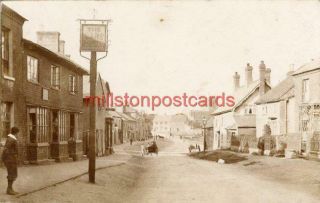 Real Photographic Postcard Of Toddington,  (near Dunstable / Luton),  Bedfordshire