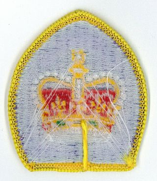 OLD SCOUTS OF CANADA - CANADIAN QUEEN ' S VENTURER AWARD Highest Rank Award Patch 2